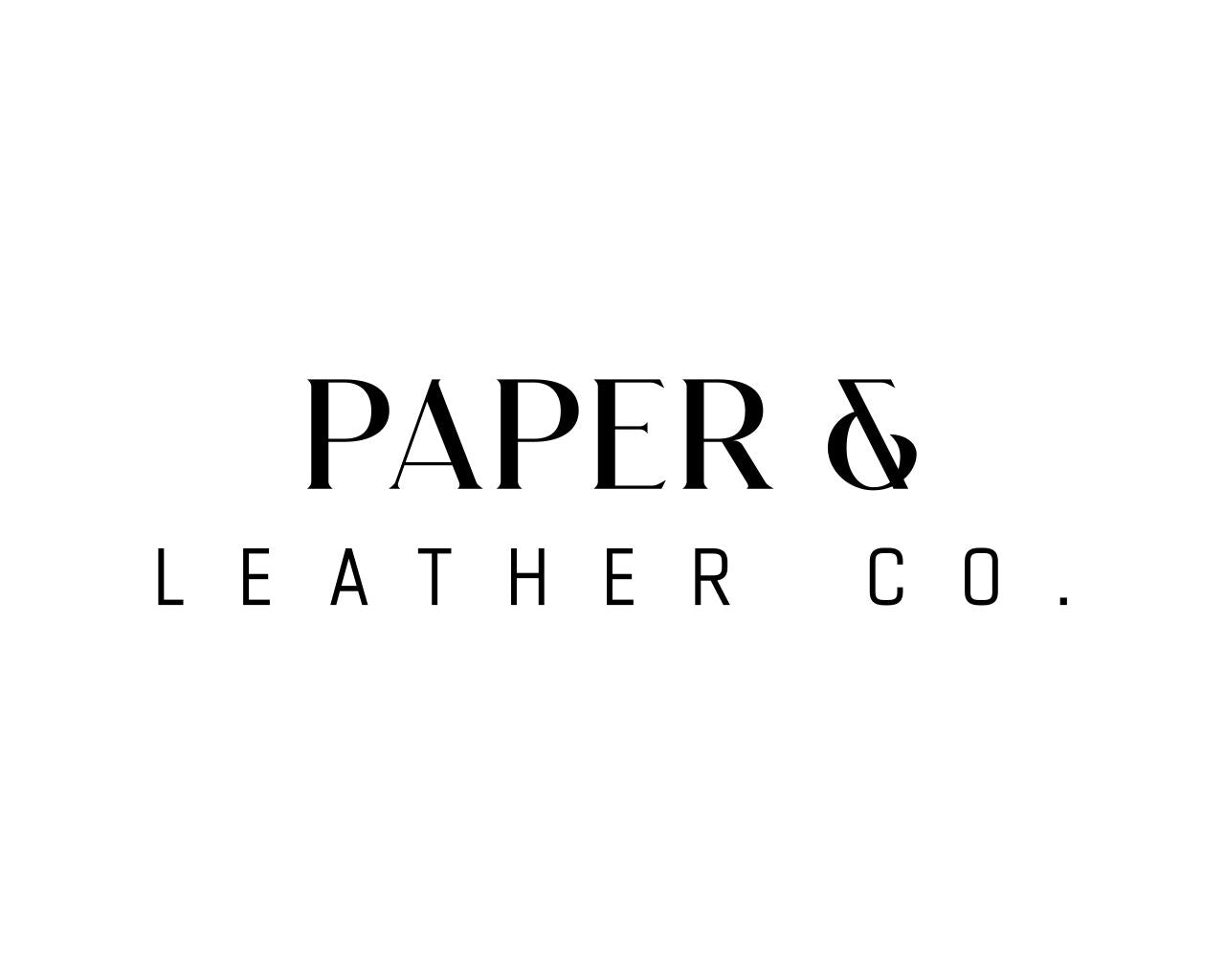 Paper & Leather